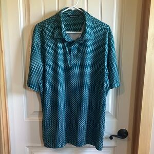 Cutter & Buck Blue Performance Golf/Polo Shirt